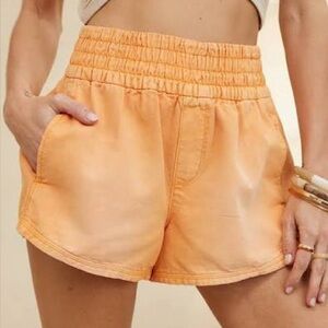 Aerie High Waist Peach Shorts